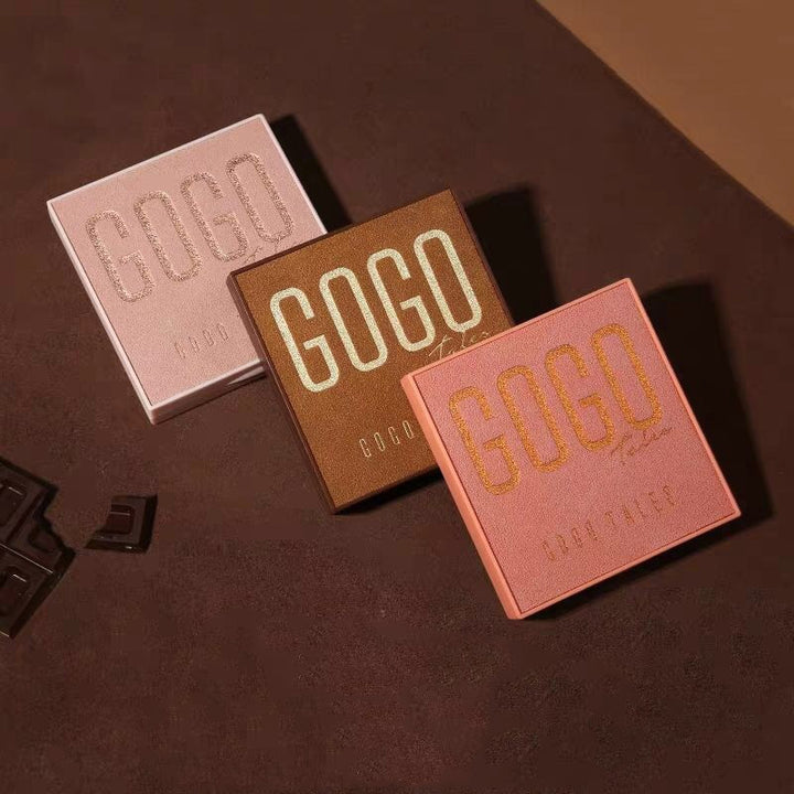 ✨ Christmas Chocolate 3-Color Eyeshadow Palette – Waterproof Matte & Natural Contour Set ✨