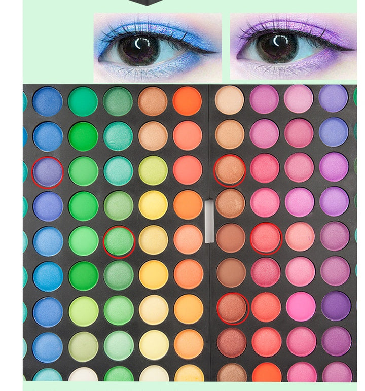 🌈 120-Color Eyeshadow Makeup Palette – Ultra Large Professional Makeup Tray ✨