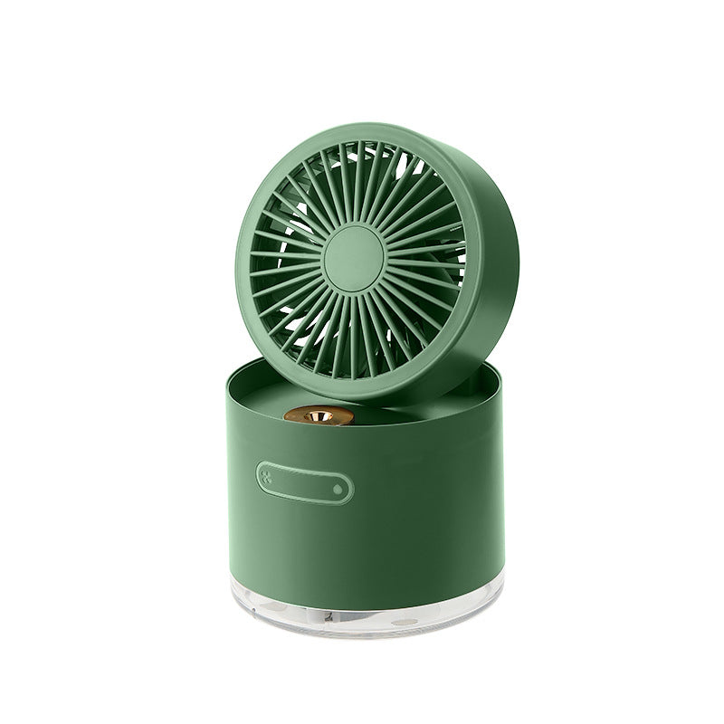 🌬️💧 Mini Spray Fan Humidifier | Portable Desktop Cooling Mist Fan ✨