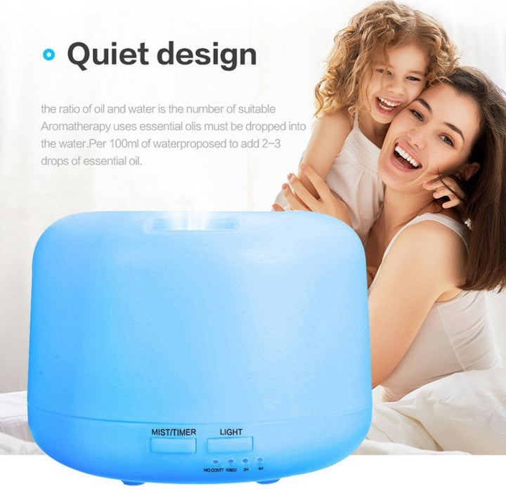 🌿💧 Mini 300ml Aromatherapy Humidifier | Ultrasonic Essential Oil Diffuser