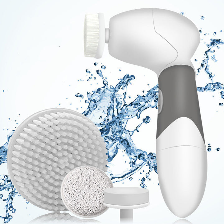 💖🧼 Electric Facial Cleanser | Waterproof Ultrasound Face & Body Washing Device