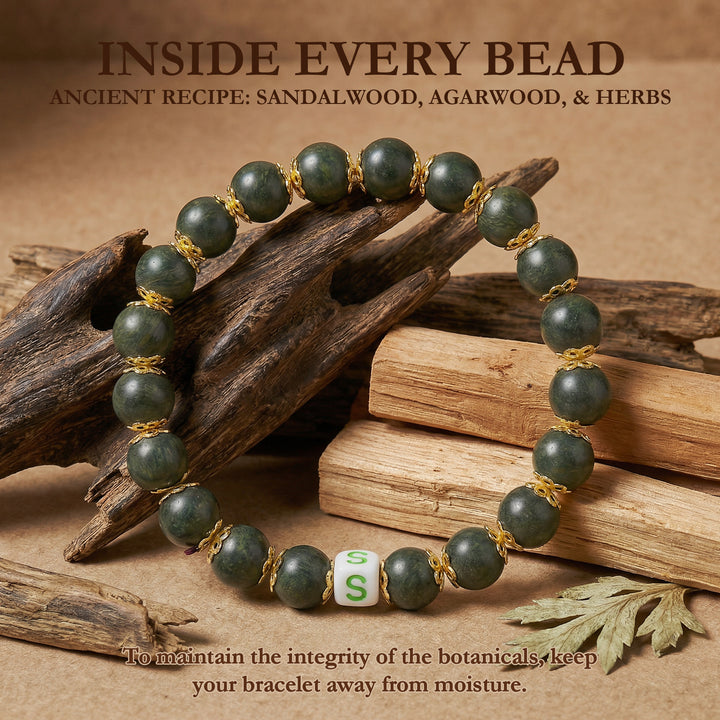 Chinese Herbal Bead Bracelet – Lightweight Traditional Wellness Jewelry