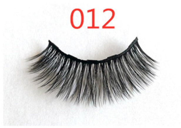 🧲👁️ Magnetic False Eyelashes – Fashion Cotton Stem 1 Pair Set