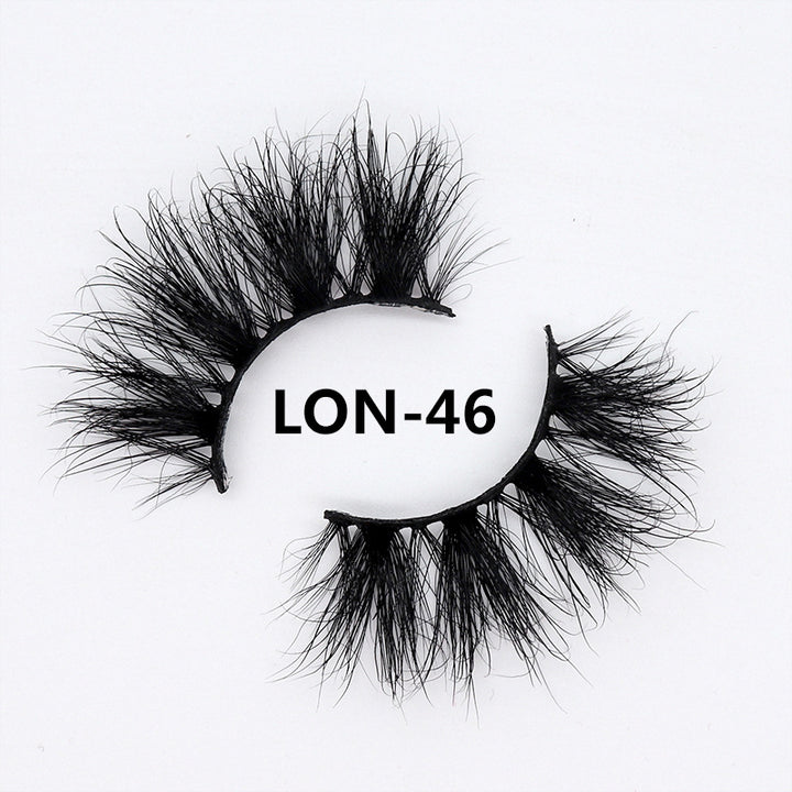 👁️✨ 25MM 3D Mink Eyelashes – Long Dramatic Handmade False Lash Set
