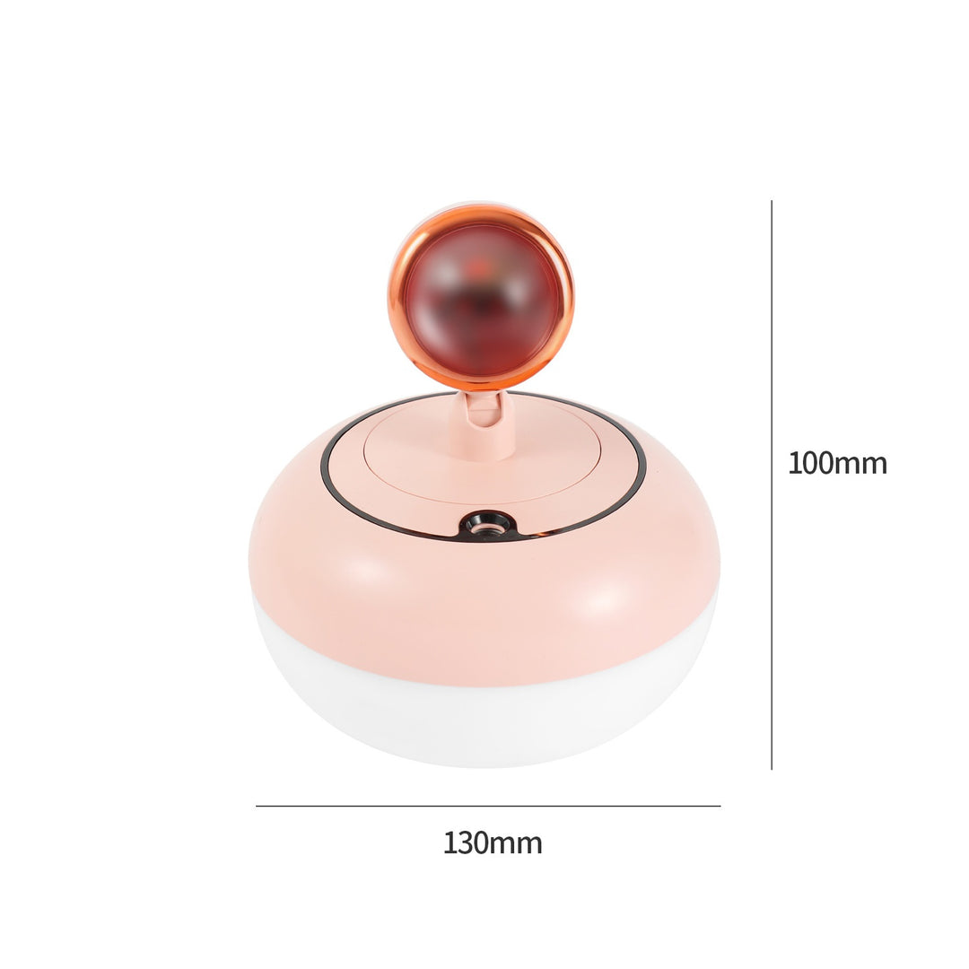 💧🌙 Mini Atmosphere Night Light Humidifier | Modern Touch-Control Bedroom Spray