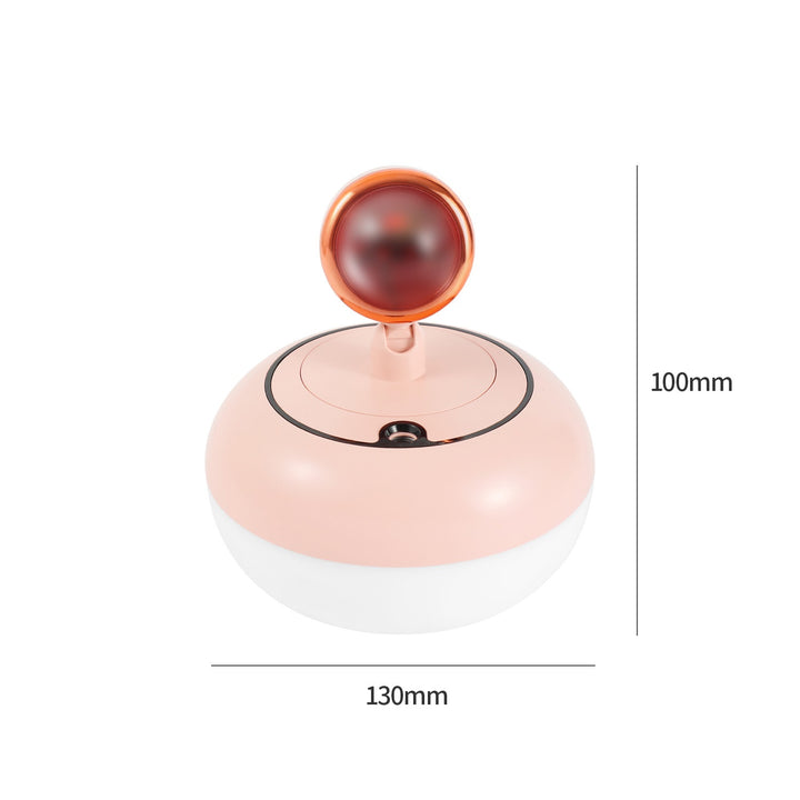 💧🌙 Mini Atmosphere Night Light Humidifier | Modern Touch-Control Bedroom Spray