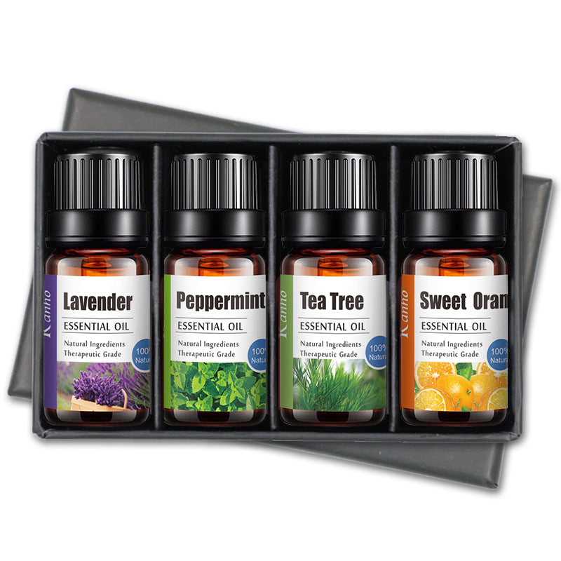 🌿 4 Sticks Essential Oil Set – Massage & Aromatherapy