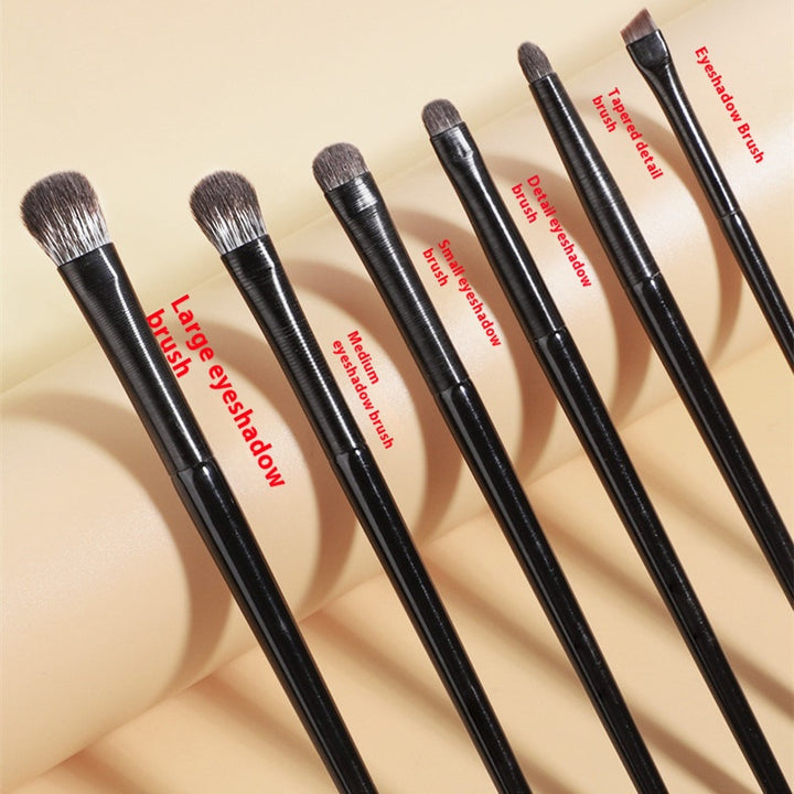 ✨ 6-Piece Eyeshadow Brush Set — Beginner Friendly 💄