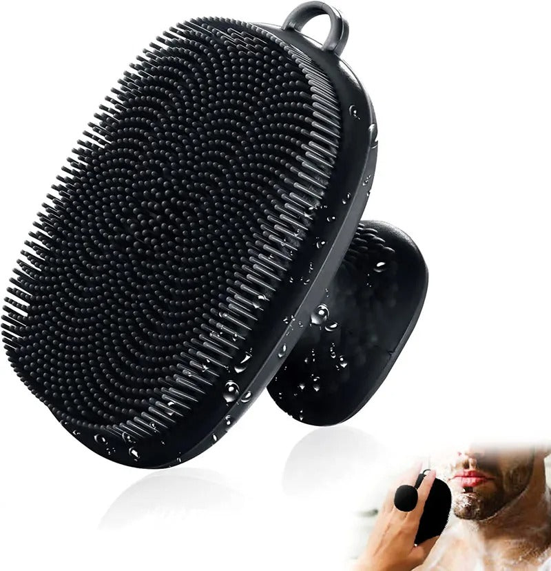 🧼💖 Handheld Silicone Face Cleansing Brush | Deep Decontamination Facial Cleanser Tool