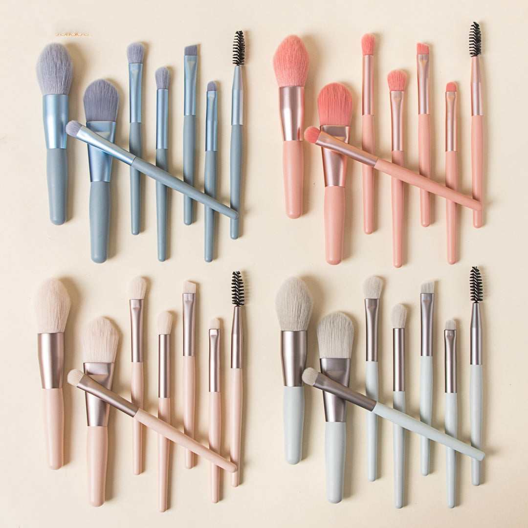 ✨ Single Double-Headed Eyeshadow Brush — Champagne Gold 💄✨