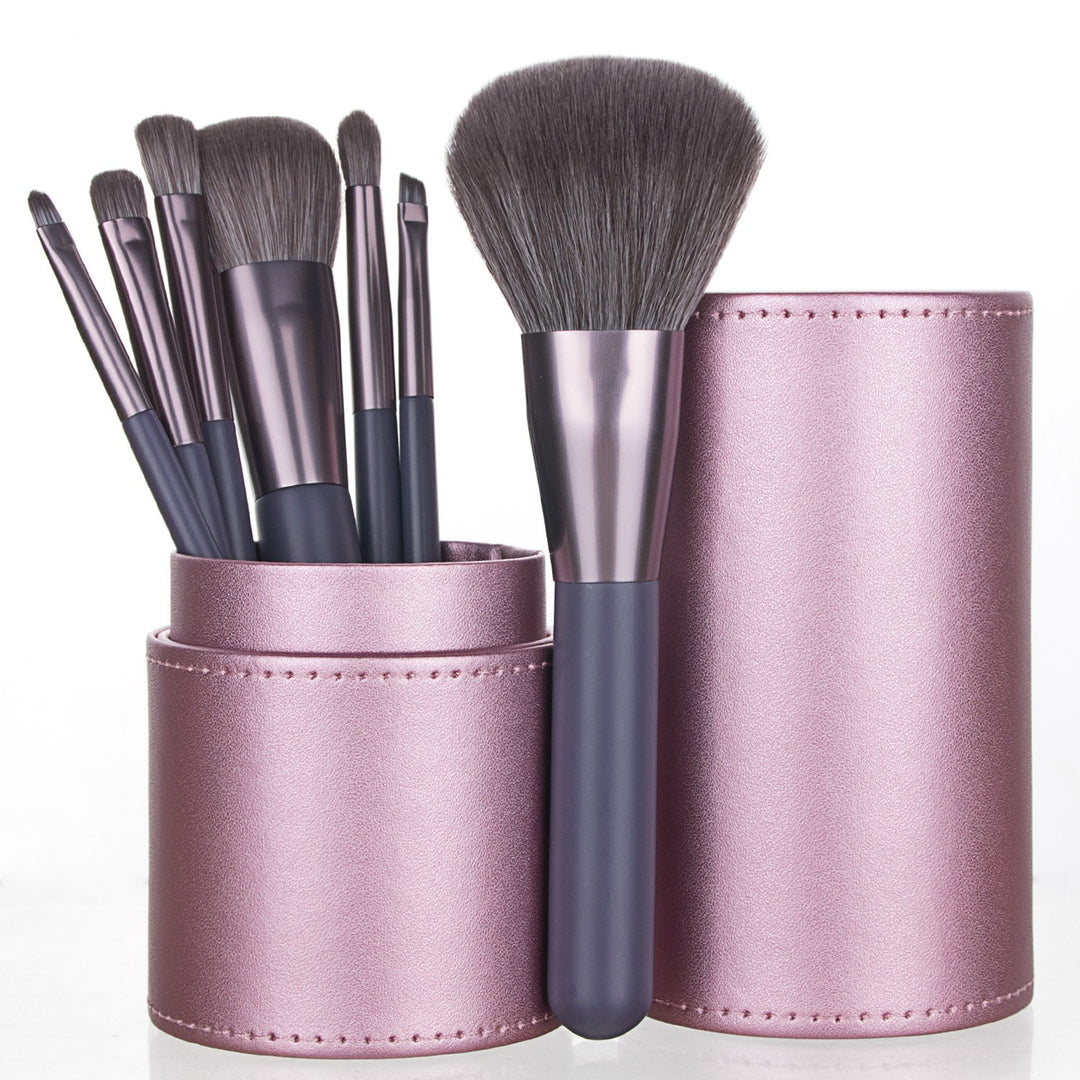 ✨ 7-Piece Portable Mini Makeup Brush Set — Beauty Tools Kit 💄