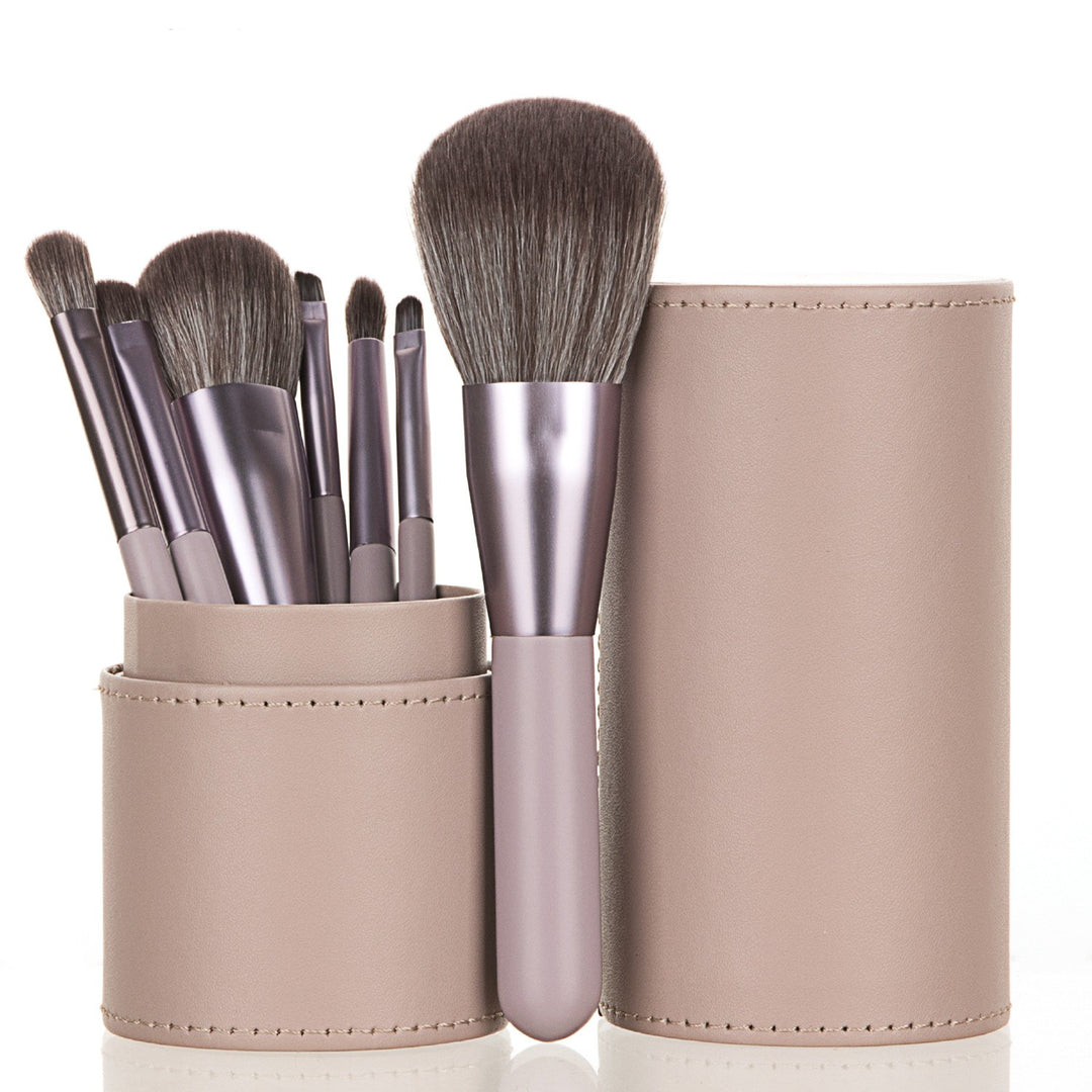 ✨ 7-Piece Portable Mini Makeup Brush Set — Beauty Tools Kit 💄