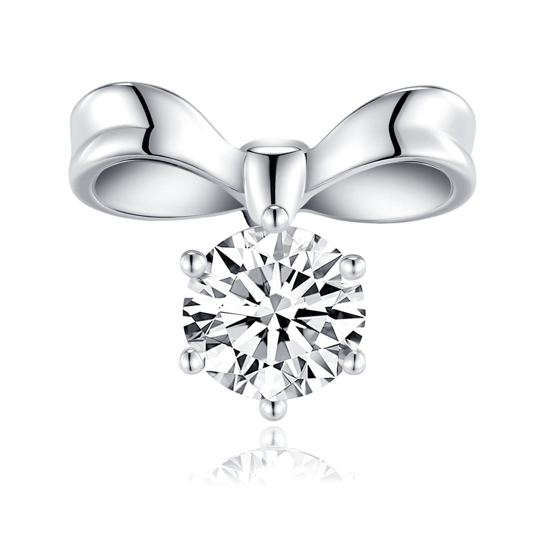 Luxury 1-Carat Morganite Earrings – Platinum-Plated S925 Silver