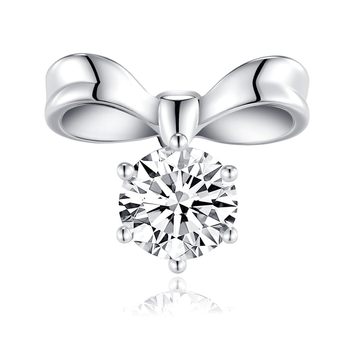 Luxury 1-Carat Morganite Earrings – Platinum-Plated S925 Silver