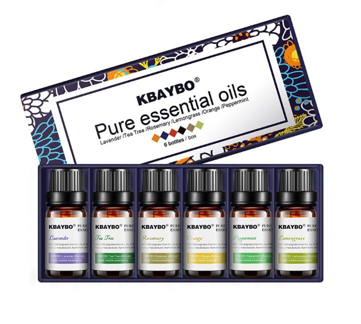 ✨ Coffret 6 Huiles Essentielles — Essential Oil Gift Set 🌿💧