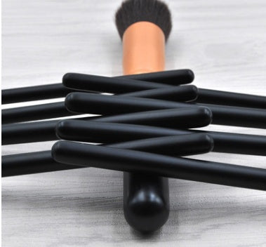 ✨ 14-Piece Black & Rose Gold Makeup Brush Set — Beauty Tools Kit 💄🖤✨