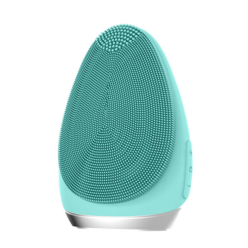 💖🧼 Rechargeable Silicone Cleansing Instrument | Ultrasonic Deep Pore Facial Cleaner