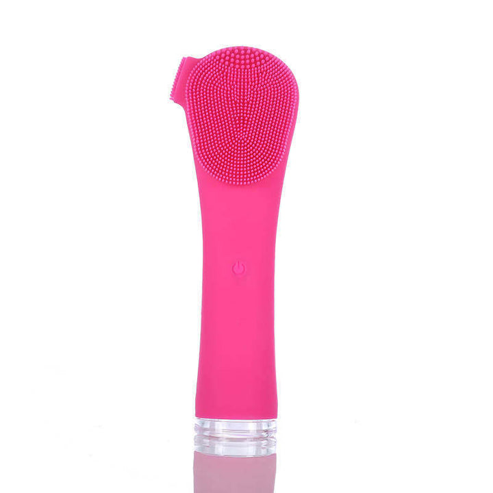 💖🧼 Pore Cleansing Silicone Ultrasonic Electric Facial Cleanser | Negative Ion Beauty Device