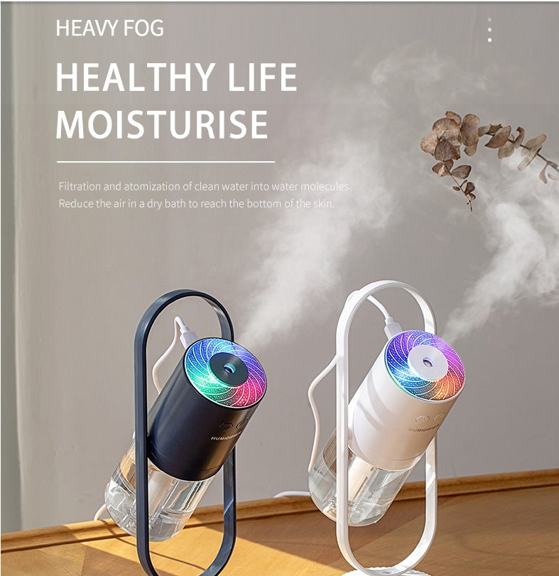 ✨🔮 Magic Shadow USB Humidifier | Projection Night Light Mist Maker 🌈