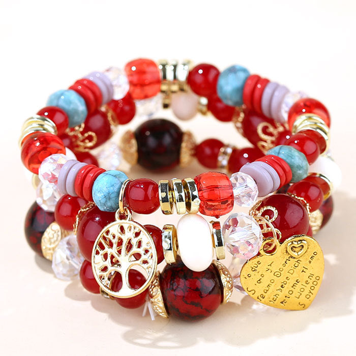 Candy Beads Multi-Layer Temperament Bracelet