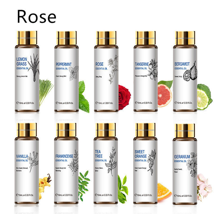✨ Plant Aromatherapy Essential Oil — Lavender, Rose & Tea Tree (10ml) 🌿💧
