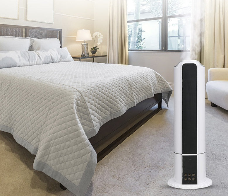 💧🏠 Luxury Floor-Standing Ultrasonic Humidifier | Large Capacity Smart Home Unit
