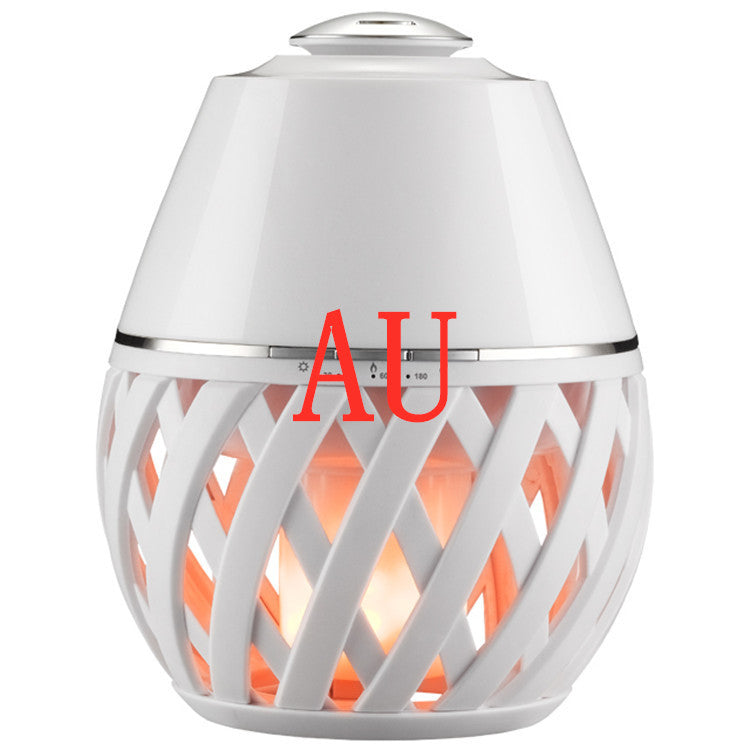 🔥💧 Incense Flame Humidifier | 7-Color Ultrasonic Aroma Diffuser 🌈✨