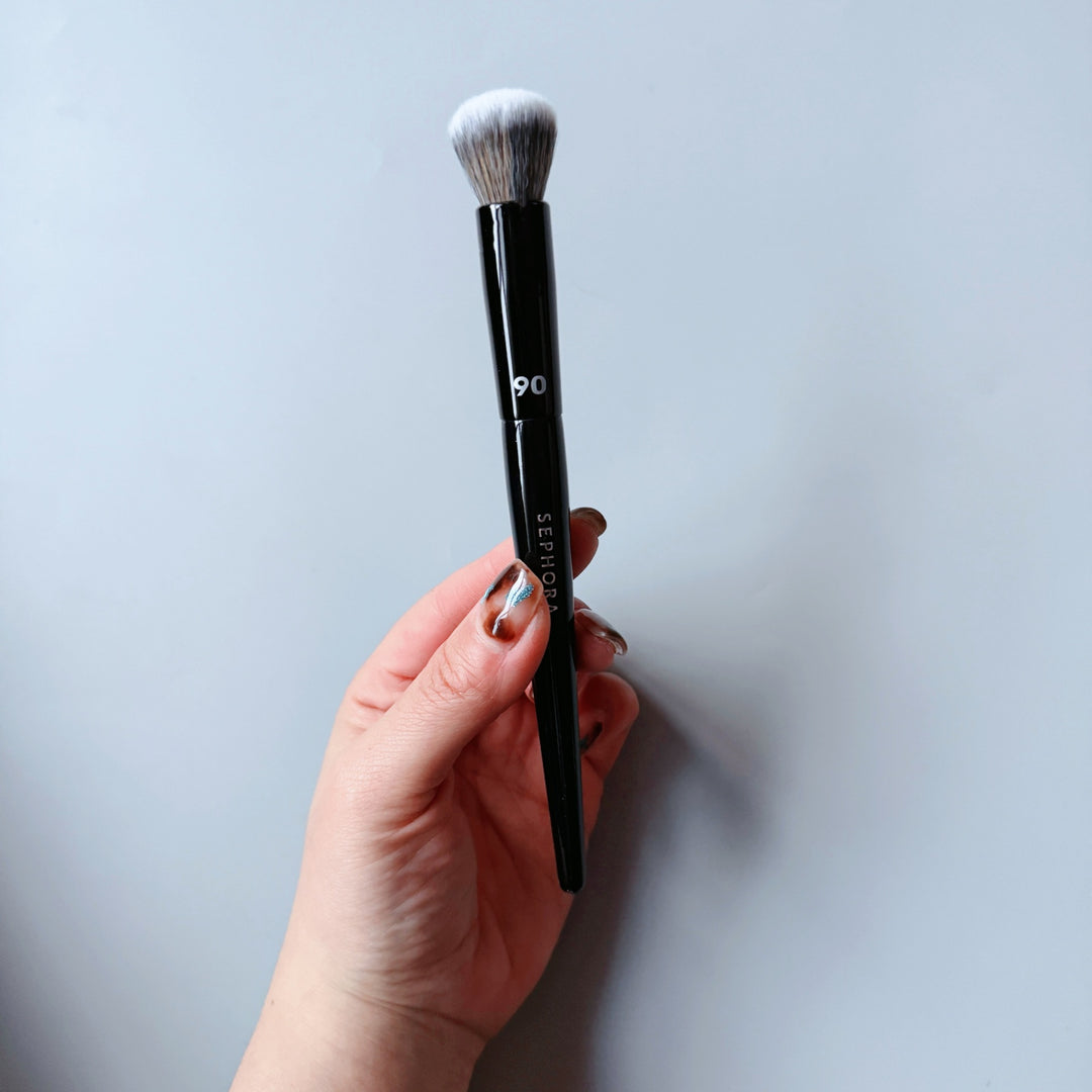 🌸 Lotus Series Double-Ended Makeup Brush – Foundation, Eyeshadow, Concealer & Blending Tool 💄✨