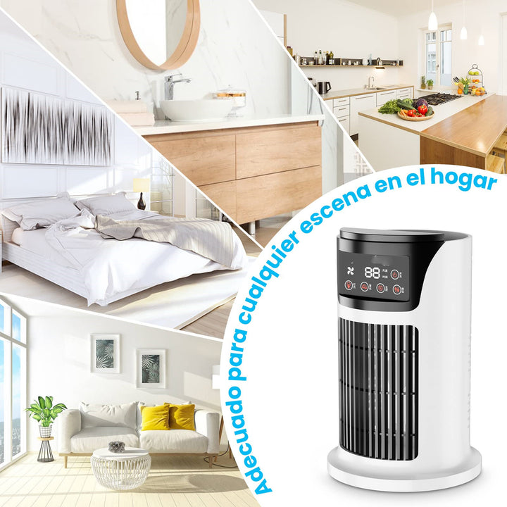 ❄️💨 Portable Mini Air Cooler | USB Desktop Humidifier & Air Purifier ✨