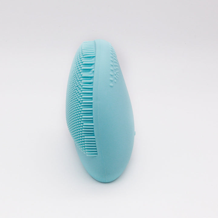 🧼💗 Rechargeable Electric Facial Brush | Silicone Gel Ultrasonic Cleansing System