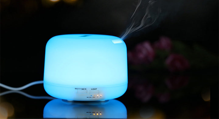 🌿💧 Mini 300ml Aromatherapy Humidifier | Ultrasonic Essential Oil Diffuser