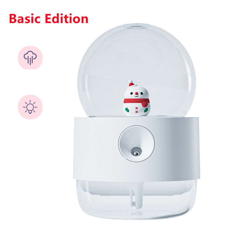 🔮💧 3-in-1 Rotating Crystal Ball Humidifier | Wireless Large Capacity Aroma Diffuser ✨🌿