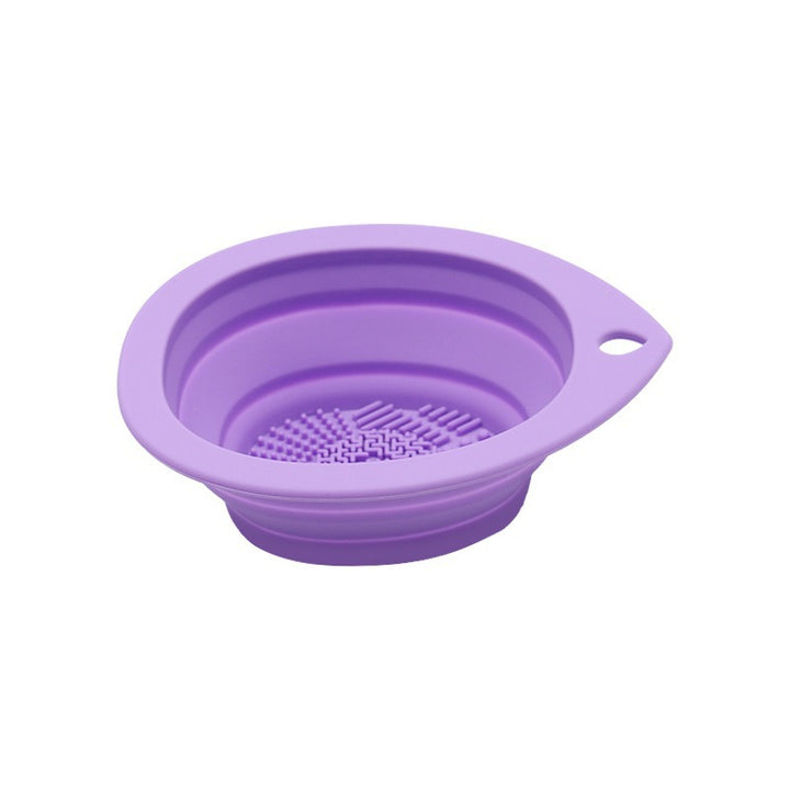 ✨ Folding Silicone Makeup Brush Cleaning Pad — Beauty Washing Tool 💄🧼
