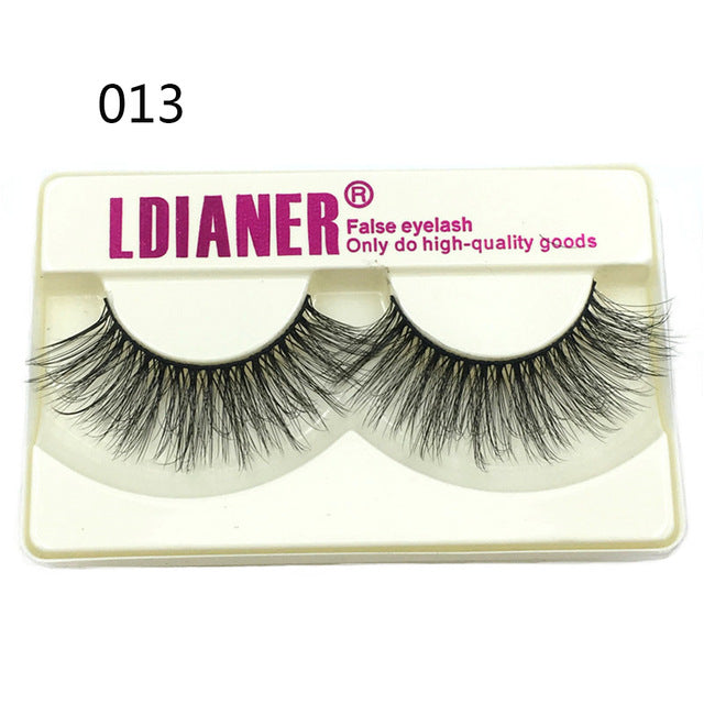 👁️✨ 25MM Mink Eyelashes – Wispy Fluffy Dramatic Fake Lashes