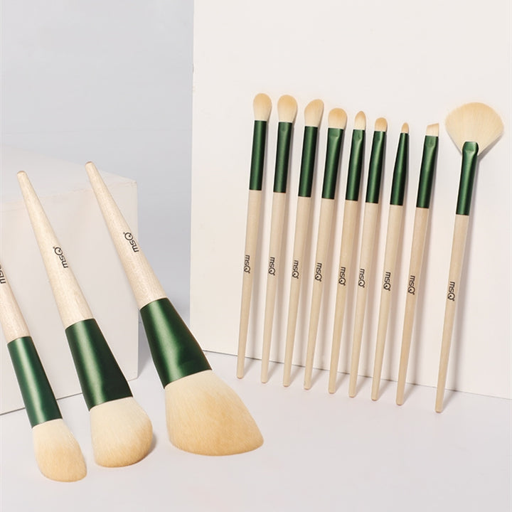 ✨ MSQ 12-Piece Makeup Brush Set — Professional Learning Kit 💄