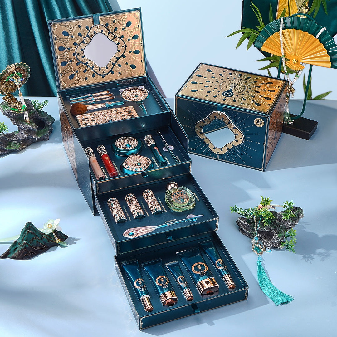 ✨ Yan Fengyun 22-Piece Oriental Makeup Set – Festival Beauty Collection ✨