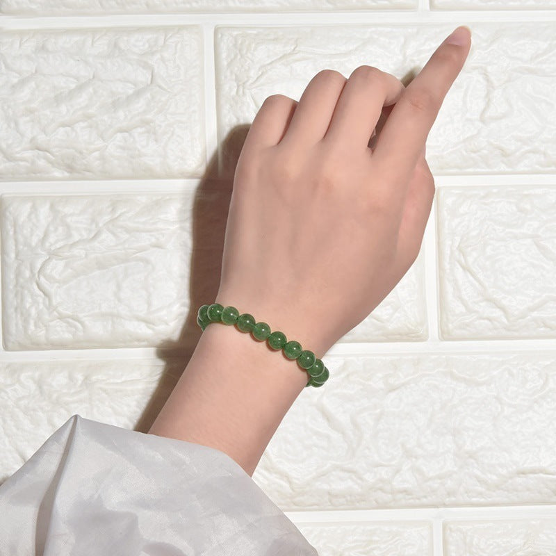Strawberry Crystal Bracelet – Natural Crystal Beads