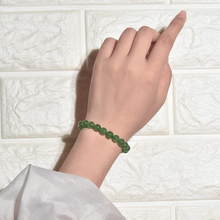 Strawberry Crystal Bracelet – Natural Crystal Beads