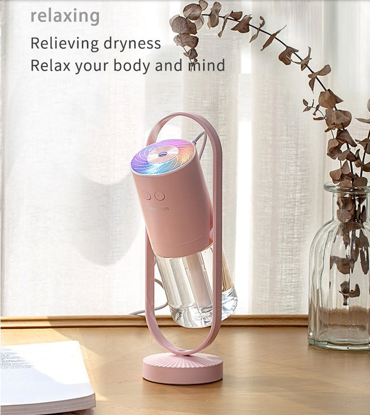 ✨🔮 Magic Shadow USB Humidifier | Projection Night Light Mist Maker 🌈