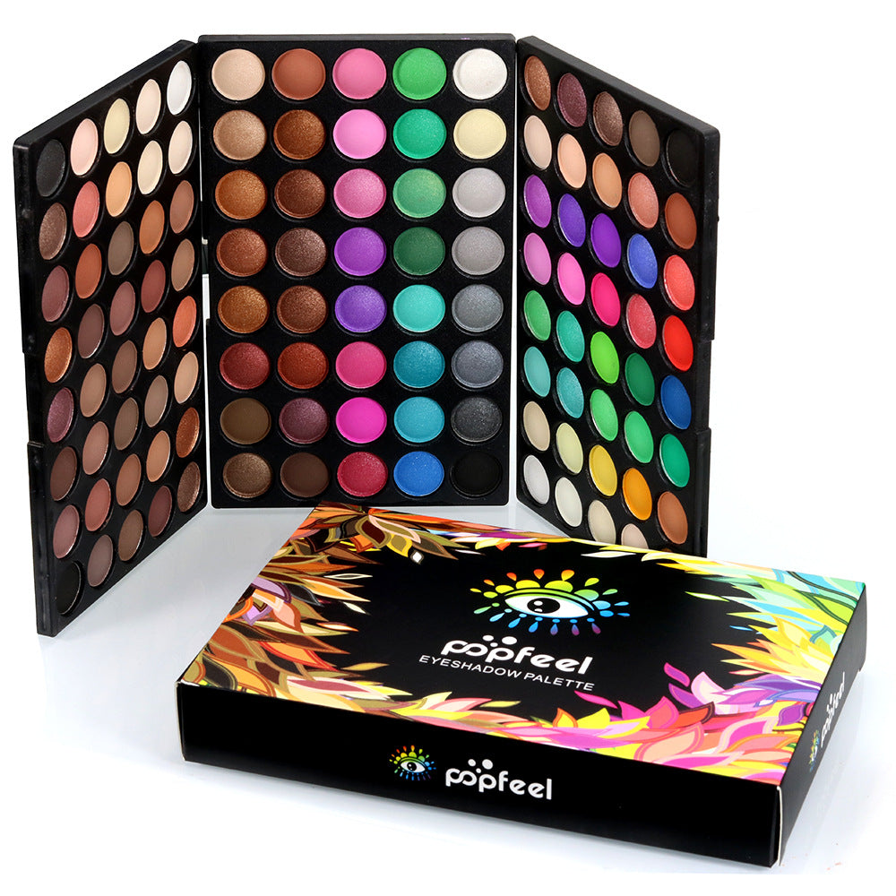 🎨✨ Professional 120 Colors Eyeshadow Palette | Matte & Shimmer Makeup Kit 💄