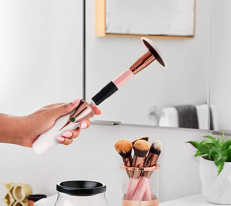 ✨ USB Electric Makeup Brush Cleaner — Automatic Fast Wash & Dry Tool 💄🧼⚡