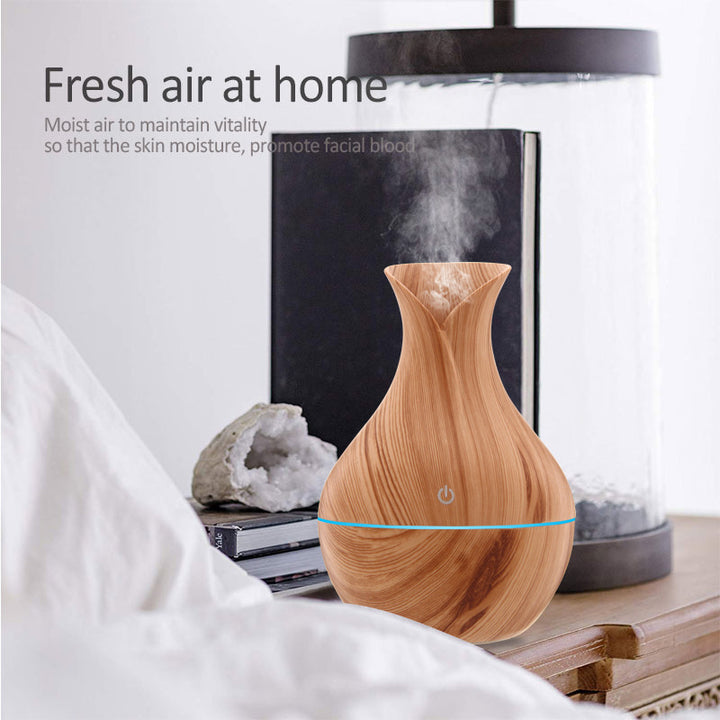 🏺💧 Vase Mini Humidifier | USB Aromatherapy Mist Diffuser 🌿✨