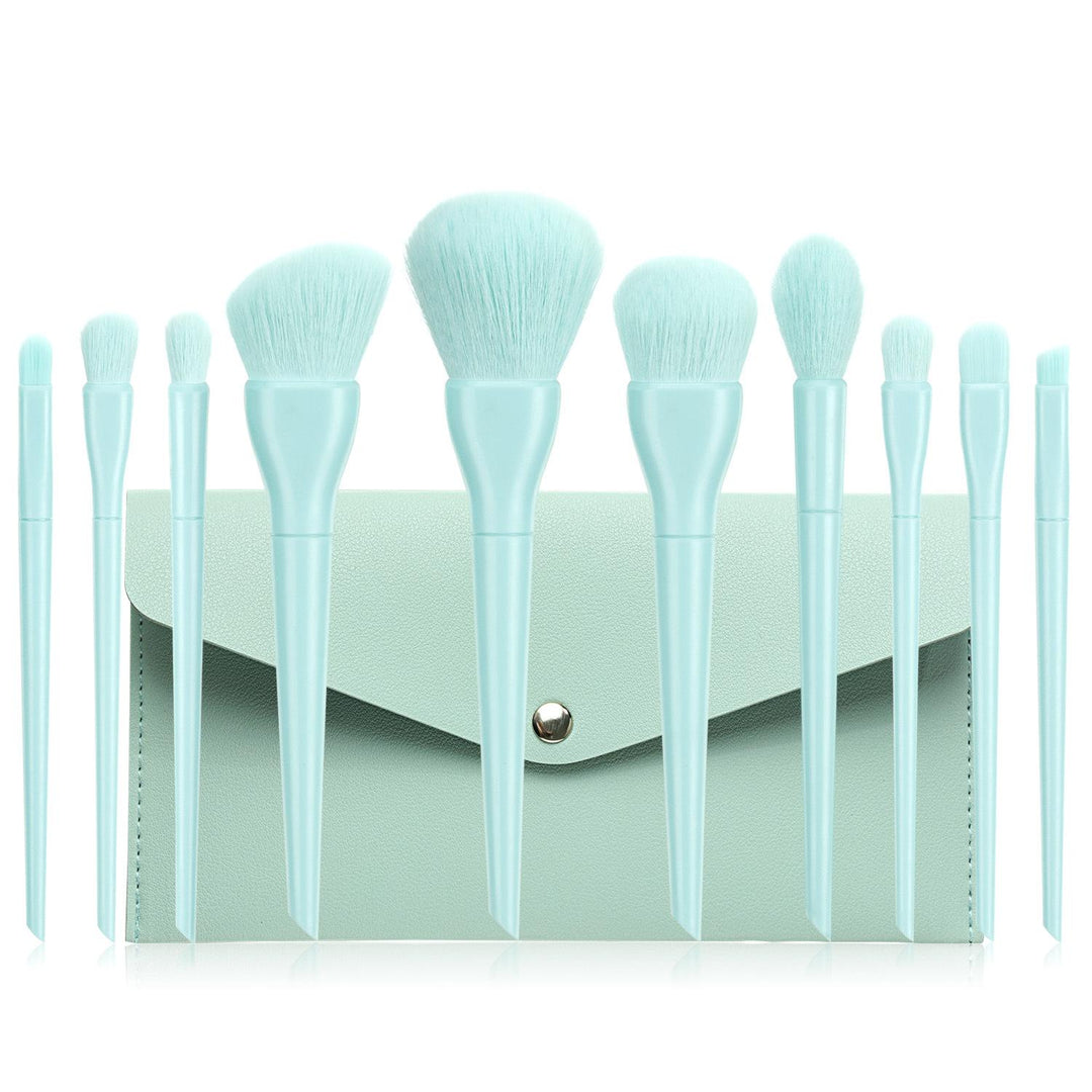 🍬✨ Candy Color 10-Piece Makeup Brush Set — Soft Bristles Collection 💄