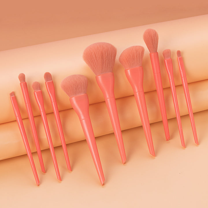 ✨ 10-Piece Candy-Colored Makeup Brush Set — Fun Beauty Tools 💄🍭