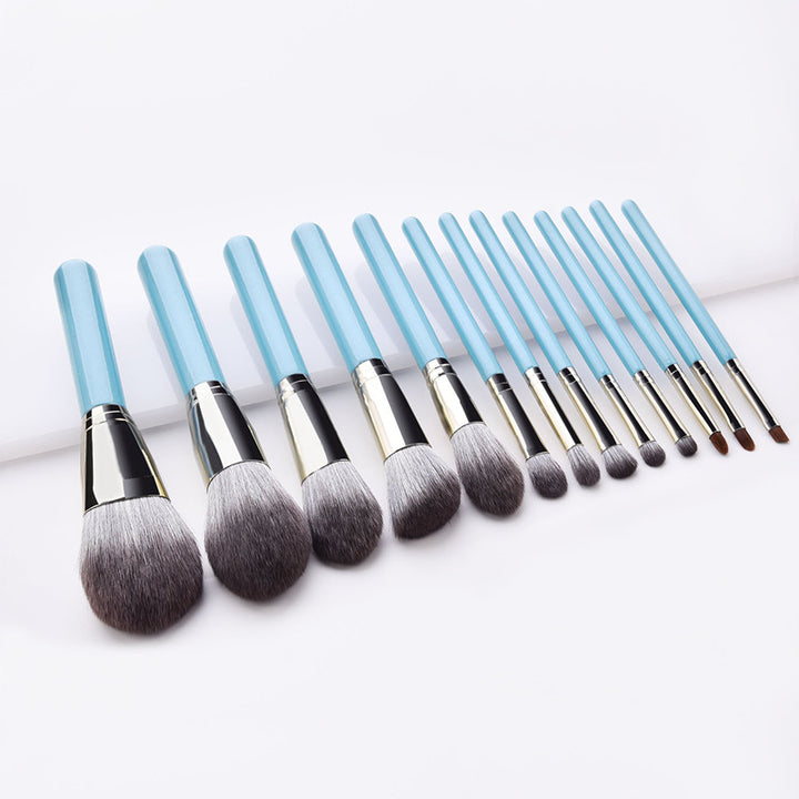 ✨ 13-Piece Makeup Brush Set — Professional Beauty Tools Kit 💄🌿
