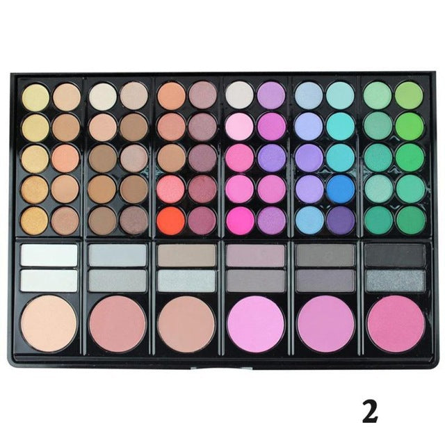 🎨✨ 78 Color Eyeshadow Palette | Matte & Shimmer Makeup Kit 💄