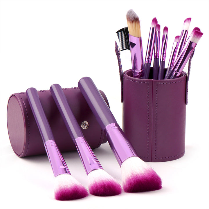✨ Full Beginner Beauty Tools Set — Soft Fiber Makeup Brushes 💄