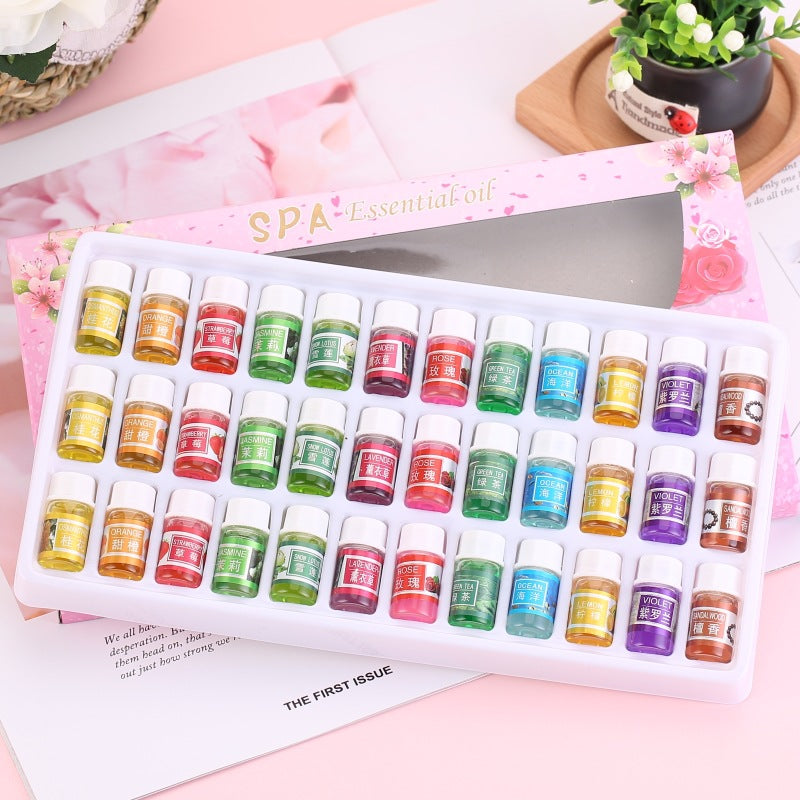 ✨ 36PCS Aromatherapy Essential Oil Set — 12 Fragrances (3ml Each) 🌿💧