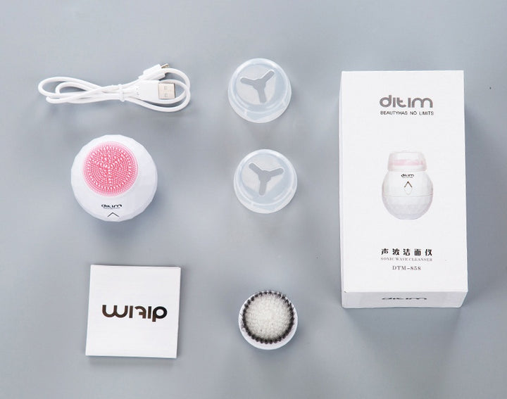 🧼💖 Cleansing Instrument Wash Brush | Mini Electric Facial Cleansing Device