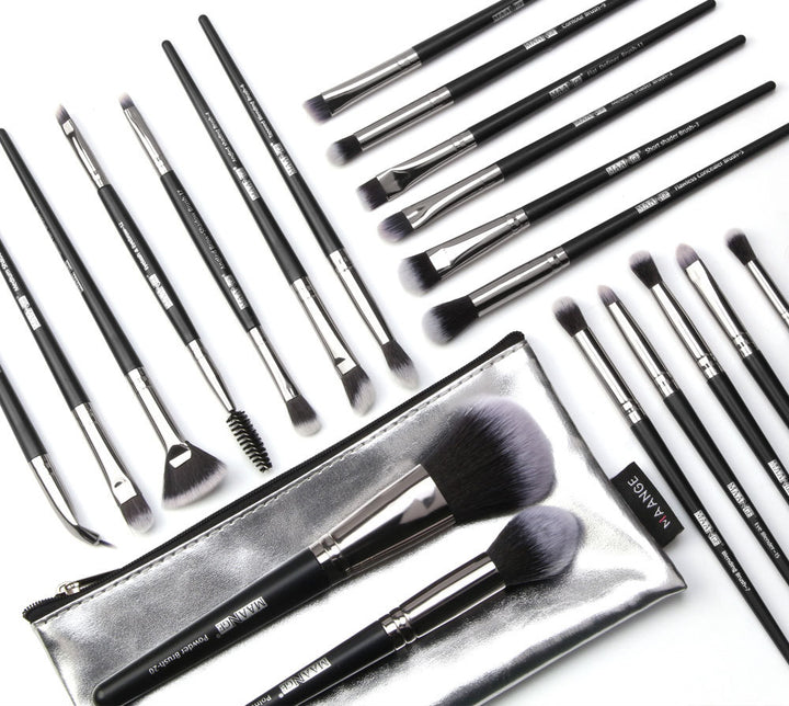 ✨ 20-Piece Makeup Brush Set — Beauty Tools with Brush Bag 💄